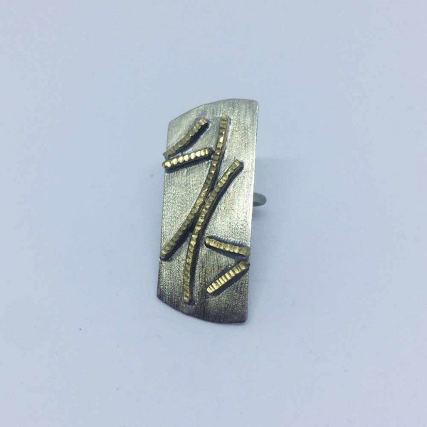 Δαχτυλίδι Αρζαντό Ορείχαλκος Μαρίζα - Δ352