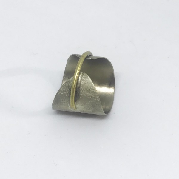 Δαχτυλίδι Αρζαντό Ορείχαλκος - Δ453