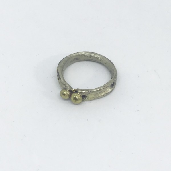Δαχτυλίδι Αρζαντό Ορείχαλκος - Δ460